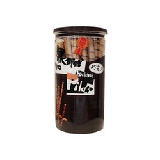 Healthful 黑師傅 巧克力 捲心酥, 口感酥脆, 經典巧克力口味, 200g, 1罐