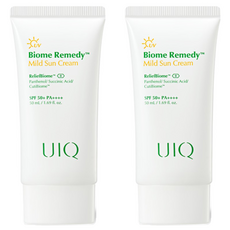 유이크 바이옴 레미디 마일드 선크림 SPF50+ PA++++, 50ml, 2개 50ml, 2개