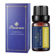 美國Pavaruni 純單方精油 梔子花 Gardenia 10ml, 天然植物萃取，舒緩放鬆, 1瓶
