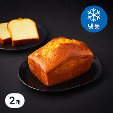 한스케익 달콤 오렌지 파운드 (냉동) + 쇼핑백, 300g, 2개