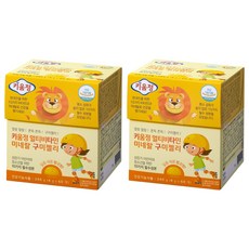 키움정 멀티 비타민 미네랄 구미 젤리, 60정, 2개 240g, 2개