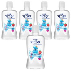 Gargling 兒童漱口水 6歲以上, 草莓味, 380ml, 5瓶