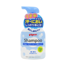Pigeon 貝親 幼兒泡沫洗髮精 1歲半以上使用 皂香, 350ml, 1瓶