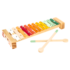 Janod 音樂好好玩 金屬鐵琴, 12音, 兒童樂器玩具, 1個