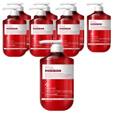 PAUL MEDISON 深紅色多效合一泡沫洗面乳, 510ml, 8瓶