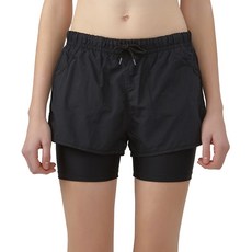 ILIKAI 女款半緊身褲層次沙灘褲
