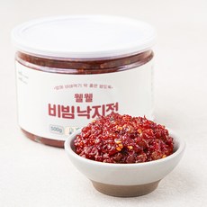 웰웰 비빔 낙지젓, 1개, 500g