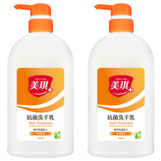 美琪 抗菌洗手乳 玫瑰果萃 700毫升 植萃防護, 700ml, 2瓶