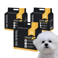 펫드레서 강아지 배변패드 레몬향 40g, 50개입, 3개