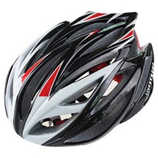 탑톤 자전거 라이딩 헬멧 + 파우치 세트, 레드블랙