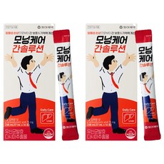모닝케어 동아제약 간솔루션 14p, 238ml, 2개