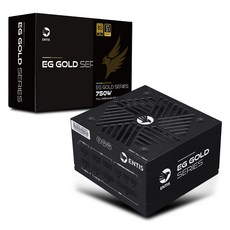 ENTIS EG金牌750W全模組化電源80PLUS, ATX3.1(黑色)