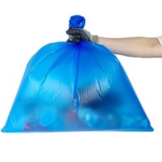 평판 비닐봉투 파랑 62 x 83 cm, 50L, 100개