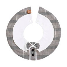 Roaze 柔仕 典雅系列日系圍兜, 360度皆可使用, 搭配衣服可當造型圍兜, 小書生, 1件