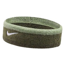 NIKE 耐吉 SWOOSH 頭帶, 軍綠白, 1個
