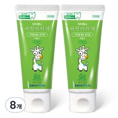 제니튼 닥터제니 어린이 치약 2p, 60g, 8개