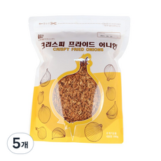 지엔엘커머스 크리스피 프라이드 어니언, 5개, 500g