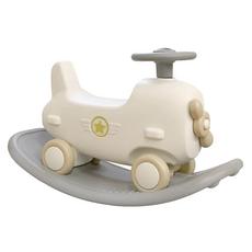 Jane&Nini Toy 多功能搖馬，兒童玩具，1歲以上適用, 棕色獵鷹, 1盒