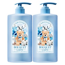 부케가르니 실크 케라틴 트리트먼트 베이비파우더, 1L, 2개 1000ml, 2개