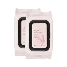 더페이스샵 미감수 브라이트 클렌징 티슈, 50개입, 2개