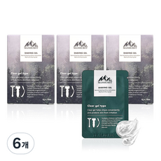 Manhurst 剃須凝膠便攜袋 10p, 40g, 6個
