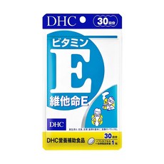 DHC 維他命E 30日份, 100%植物萃取, 增進肌膚與血球的健康, 30顆, 10.2g, 1包