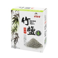 FAIRSEN 惠昇食品 好爸爸竹鹽, 台灣桂竹製成 鹼性健康食用鹽, 100g, 1盒