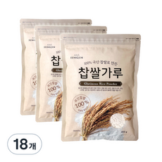 성진 찹쌀 가루, 400g, 18개