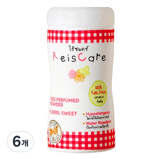 라이스케어 베이비파우더 플로럴스위트, 50g, 6개