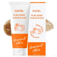 라비엘 퓨어 바디 스크럽워시 자몽시트러스향, 1개, 200ml