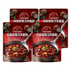 차오차이 직화 청양고추 짜장, 180g, 4개