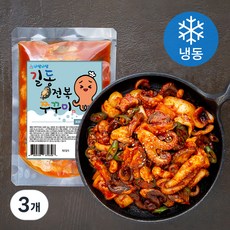 바담바담 길동 전복 쭈꾸미 볶음 (냉동), 300g, 3개