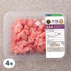 포크빌포도먹은돼지 돈등심 카레용 (냉장), 500g, 4개
