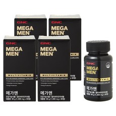 GNCMEGAMEN 멀티비타민 미네랄, 90정, 4개