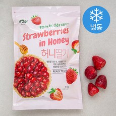 자연원 허니딸기 (냉동), 1kg, 1개