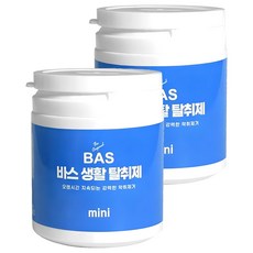 BAS 차량용 생활 탈취제 미니 베이비파우더향, 150g, 2개 1개입, 2개