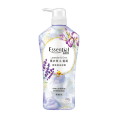 Essential 逸萱秀 香氛精油修護潤髮乳 薰衣草+鳶尾, 毛鱗片屏護科技, 質感香氛精油, 700ml, 1瓶