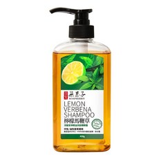 SOAPBERRY 古寶無患子 檸檬馬鞭草洗髮精華露, 深層潔淨控油, 450g, 1瓶