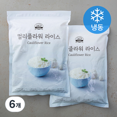 베리필드 컬리플라워 라이스 (냉동), 1kg, 6개