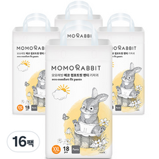 모모래빗 에코컴포트핏 팬티기저귀 유아용, 점보형(2XL),