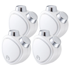 Panatec 沛莉緹 EMS緊致拉提美容儀, 舒適按摩 三段強度 USB充電, K-542, 白色, 4個