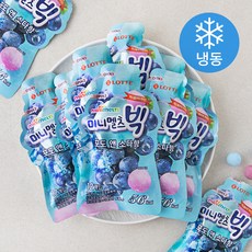 미니멜츠 빅 포도 앤 소다향 아이스크림 (냉동), 70ml, 24개