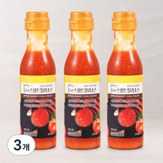곰곰 사과 스위트 칠리소스, 270ml, 3개