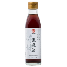 真老 冷壓純黑麻油 200毫升, 台灣製造, 200ml, 1瓶