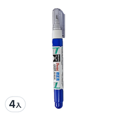 飛龍ZL72修正筆,4入裝-超極細字修正液,速乾型立可白,辦公文具用品, 4入