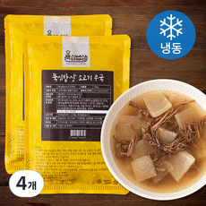 뚝심밥상 소고기 무국 (냉동), 700g, 4개 - 앤쿡