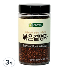 자연지인 국내산 볶은 결명자차, 470g, 3개