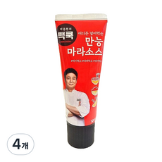 빽쿡 백종원의 만능 마라소스, 120g, 4개