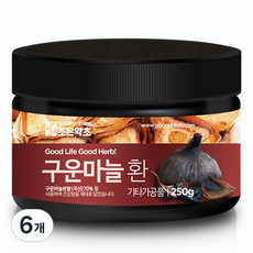 joeunyakcho 優質烤蒜丸, 250g, 6個