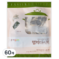 곰곰 멸치다시팩, 16g, 60개